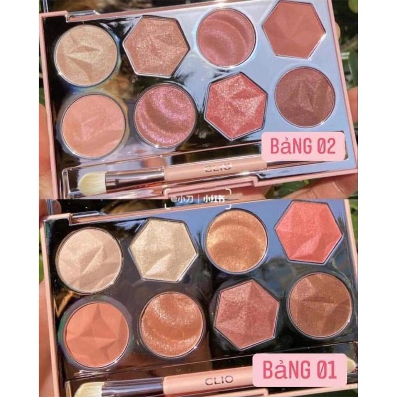 Bảng mắt nhũ cao cấp Clio Prism air