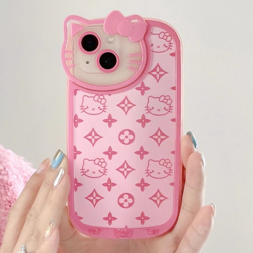 Ốp Điện Thoại TPU Mềm Chống Trầy Hình Mèo Hello Kitty Cho iPhone 13 11 12 Pro Max X XR