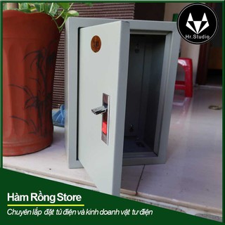 Vỏ tủ điện nổi EMD 40x30x15 sơn tĩnh điện