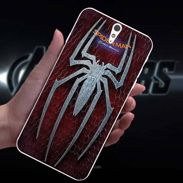 Ốp điện thoại hình Spiderman cho Sony C5 X XA XA1 XA2 Ultra L1 L2 Z5 Performance Plus