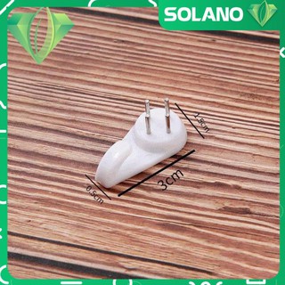 Móc Treo Tường Đóng Đinh SOLANO Móc Treo Tường 4 Đinh Đóng Trên Nhiều Bề Mặt Cực Chắc HG-001288