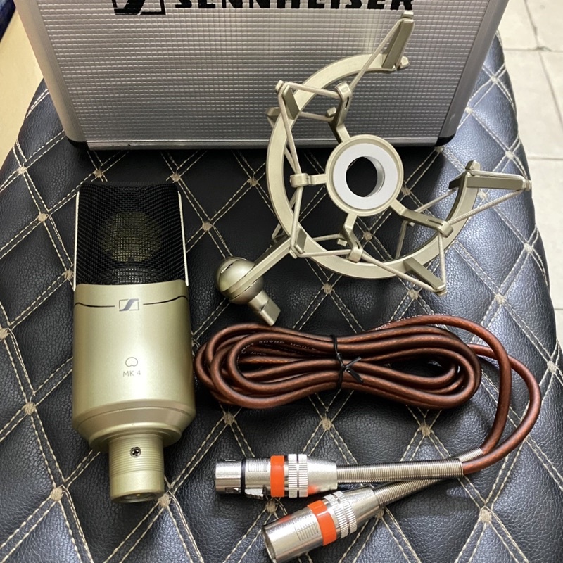 Micro Thu Âm Chuyên Nghiệp SENNHEISER MK4 Mới Nhất 2022 Sử Dụng Nguồn 48V Có Sẵn Dây Micro, Bảo hành 1 năm