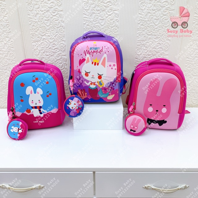 BALO UEK Cartoon 2019 Siêu Nhẹ Cho Bé - Hàng Chính Hãng