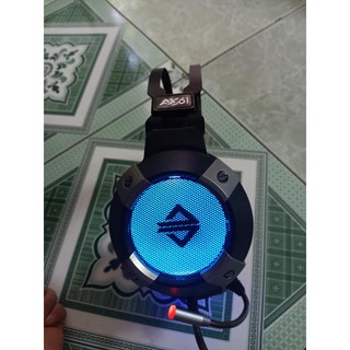 Tai nghe AJazz AX361,w9600 , cổng usb 7.1 led rgb hàng chính hãng thanh lý vẫn dùng tốt giá rẻ