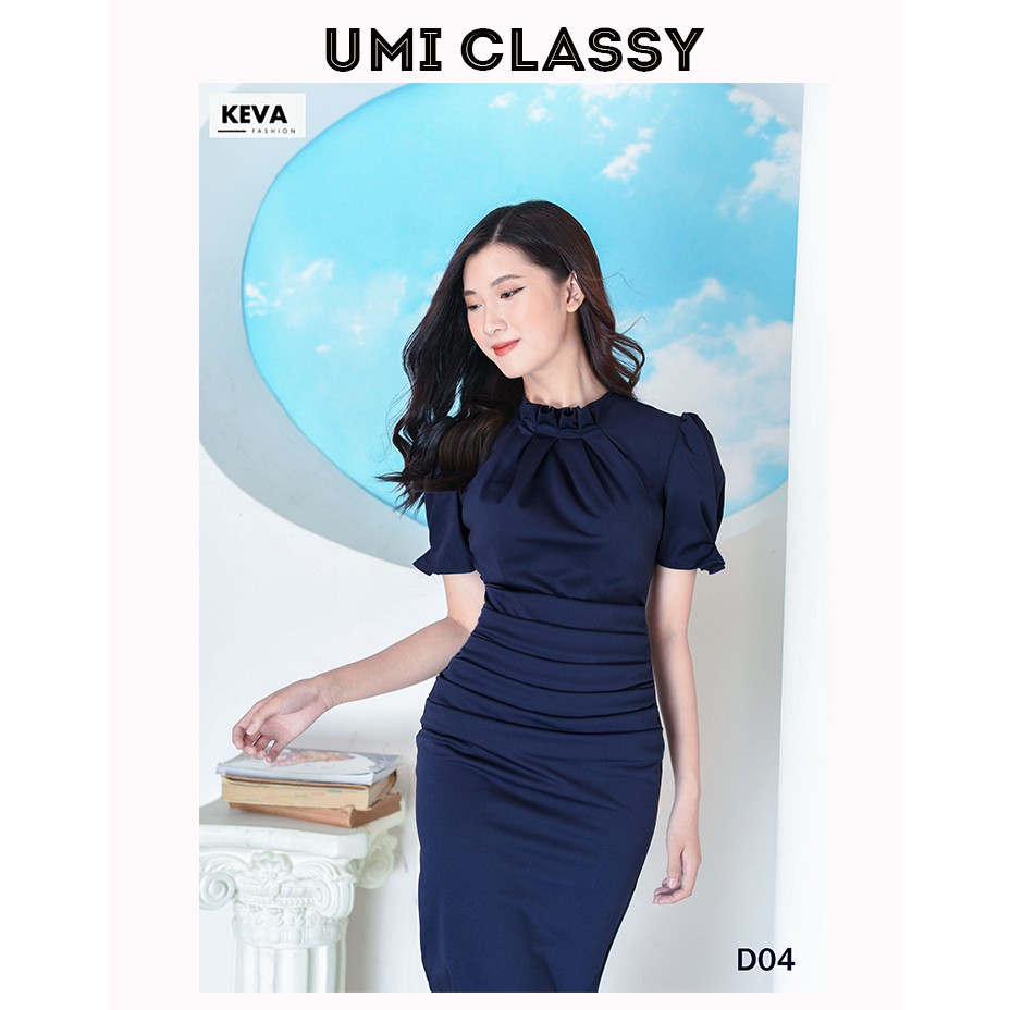 Váy Đầm Dự Tiệc Sang Trọng D04 Umi Classy - Đầm thiết kế cao cấp KEVA SHOP
