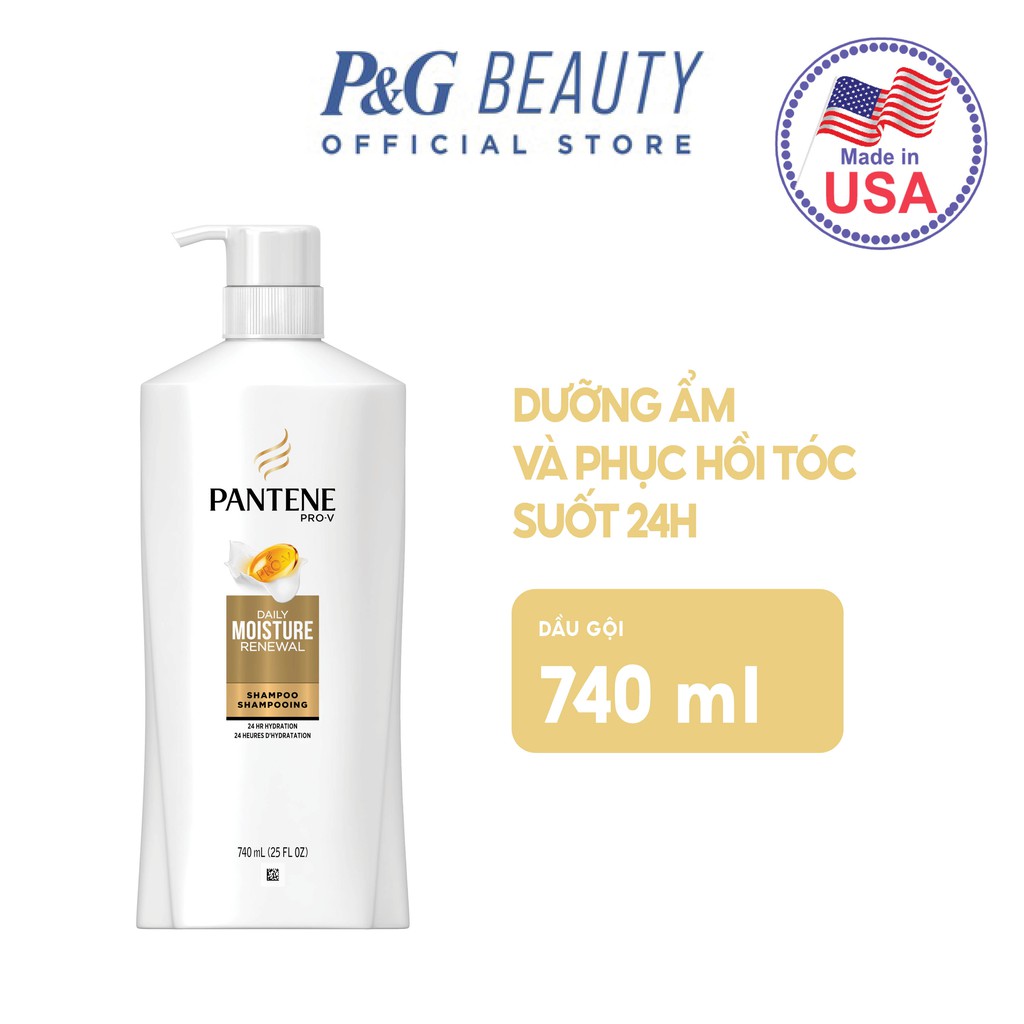 Dầu Gội Pantene Mỹ nhiều mùi hương 750ml