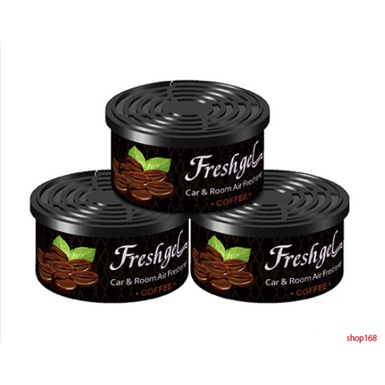 Sáp Thơm ô Tô FRESHGEL Xe Hơi Cao Cấp Chính Hãng Nhập Khẩu tác dụng khử mùi khử khuẩn