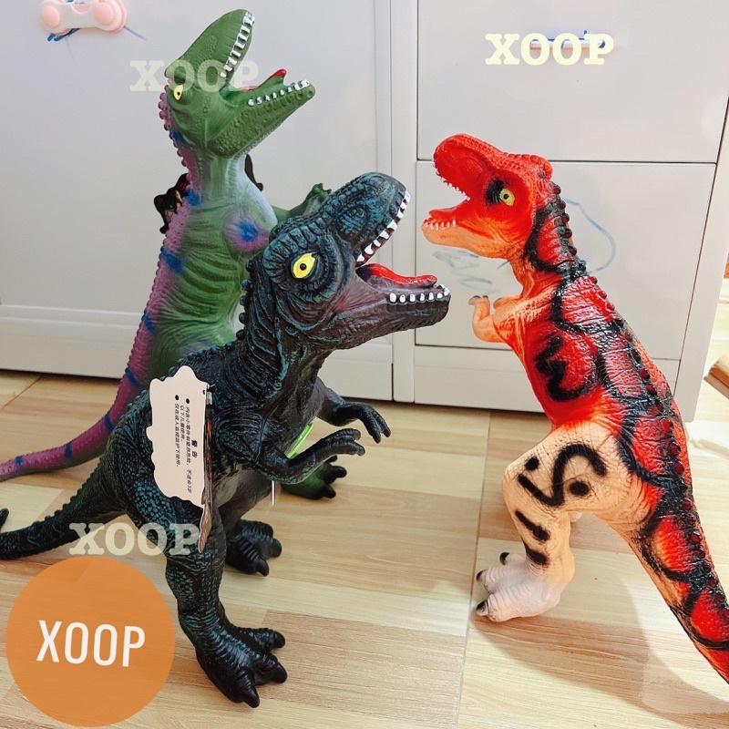 Đồ chơi ! Khủng long cao su size đại nhiều mẫu cho bé