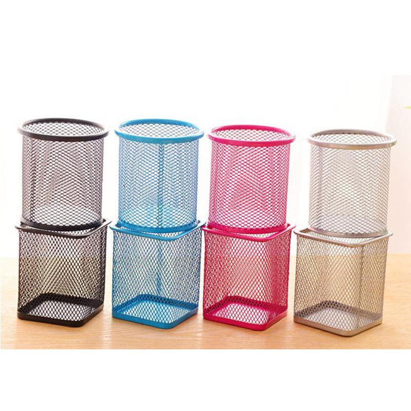 Giỏ Đựng Đồ Bằng Sắt Cao Cấp, Giỏ Sắt Đựng Bút (Màu Ngẫu Nhiên) 1385 Đức Tài Store