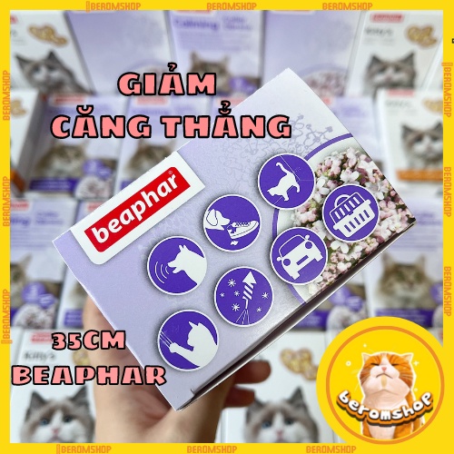 VÒNG CỔ GIẢM CĂNG THẲNG CHO MÈO BEAPHAR NHẬP ĐỨC GIÁ CỰC RẺ