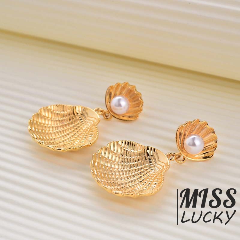 Khuyên Tai Vỏ Sò Thời Trang Cá Tính Cho Nữ