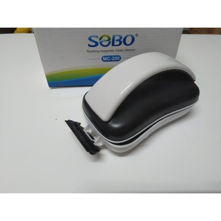 Nam châm lau kính cạo rêu sobo mc-200 cho bể cá kính dưới 20 ly