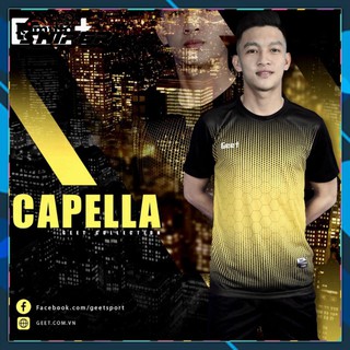 Đồ đá banh, áo bóng đá không Logo Geet Capella Vàng Vải thun lạnh cao cấp mùa giải 2021-2022 – Sniper Sport