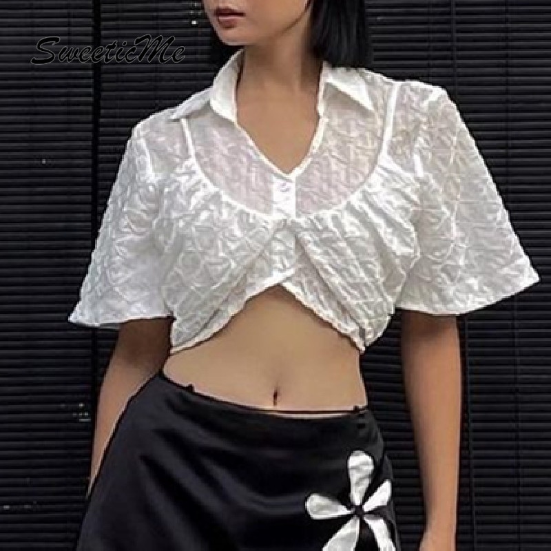 Áo Thun Tay Ngắn Màu Trơn Dáng Ôm Thời Trang   Quyến Rũ Cho Nữ