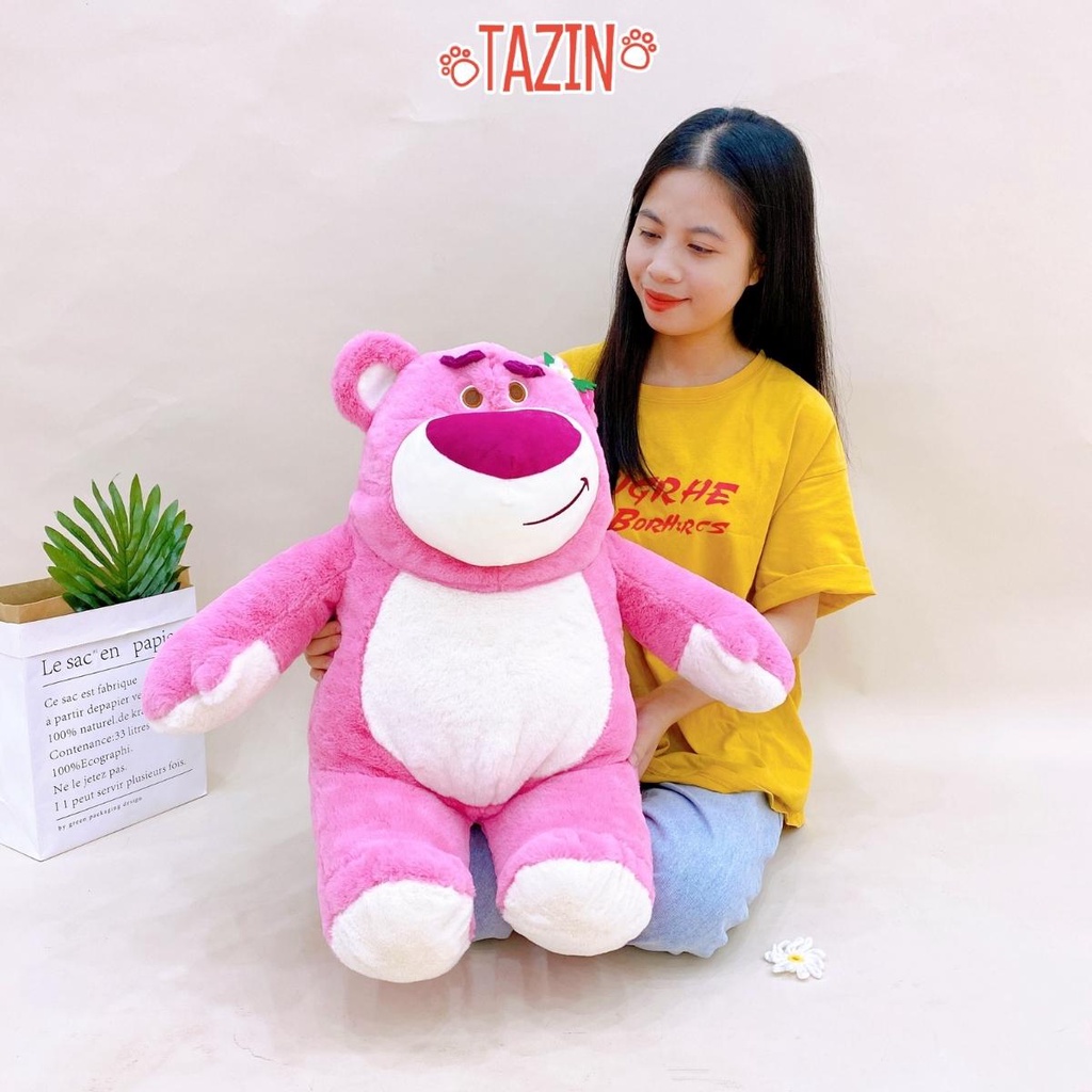 Gấu Bông Lotso Tai Dâu Đứng, Gấu Lotso Mùi Thơm Nhẹ