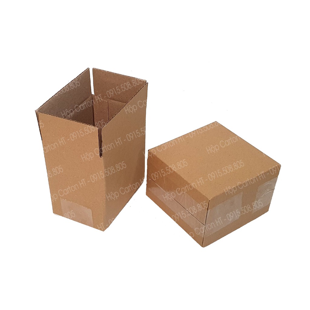 12x8x12 Thùng hộp carton, thùng giấy cod đóng gói hàng