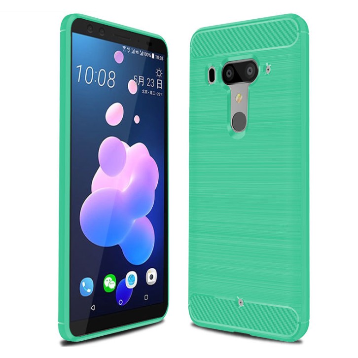 Ốp Lưng Htc U12 Plus Chống Sốc Dẻo Màu Xanh Ngọc