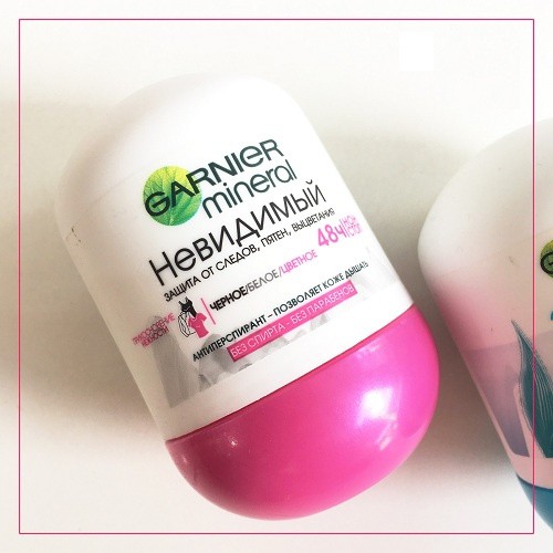 Lăn khử mùi Garner  - 48H siêu khô thoáng - Hương thơm mát lạnh trong lành dễ chịu