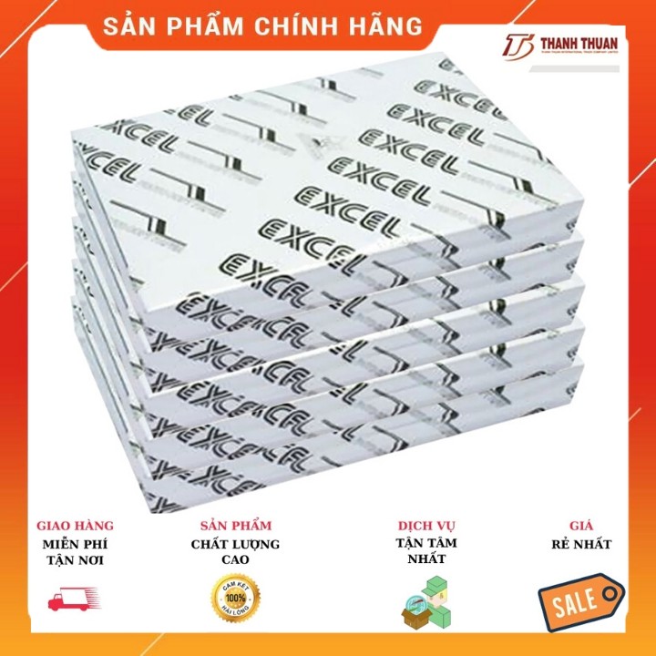 Giấy A4 excel 70gsm - Giấy in - Giấy Photo - Giấy A4 - Dụng cụ học sinh - Aha Book