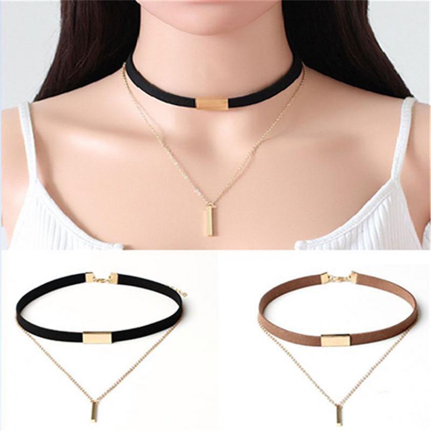 Vòng cổ choker dây xích cá tính
