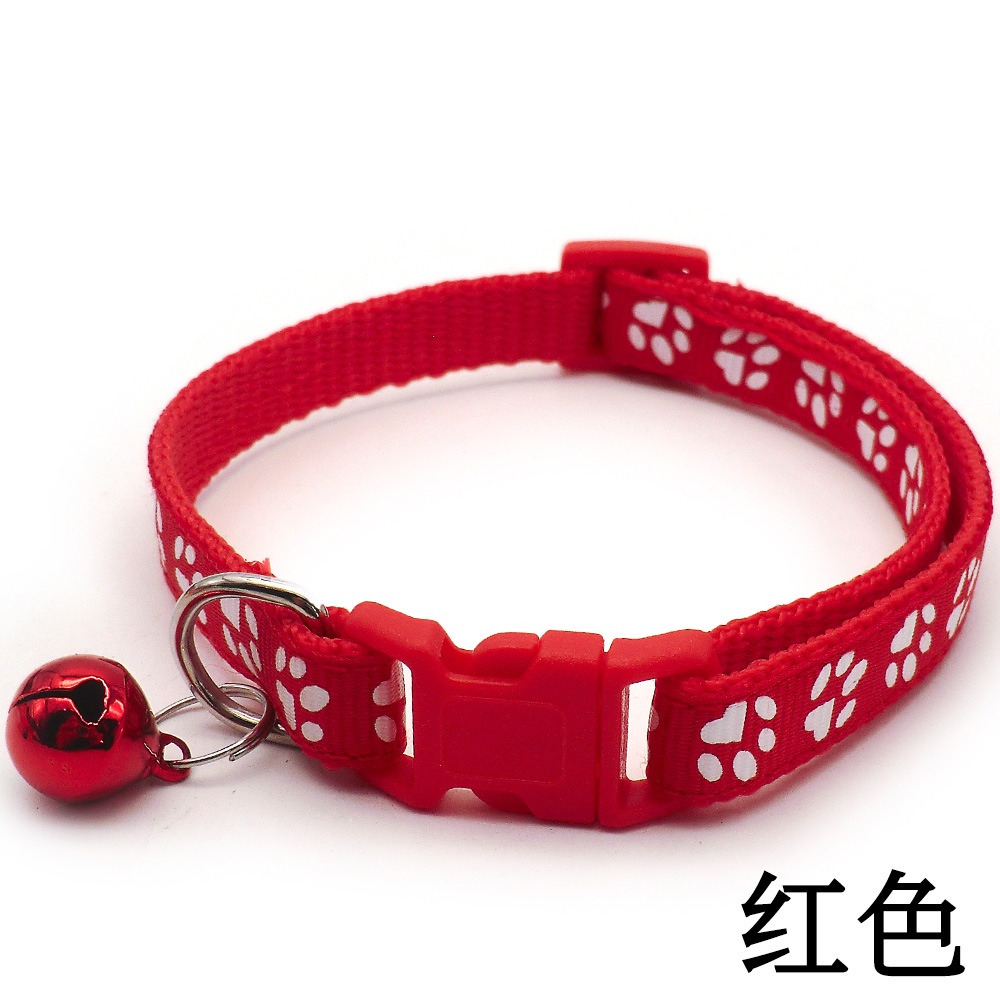 Vòng cổ lục lạc cho chó được làm bằng vải dù chất lượng cao thiết kế bền đẹp, làm cho vật nuôi của bạn đáng yêu