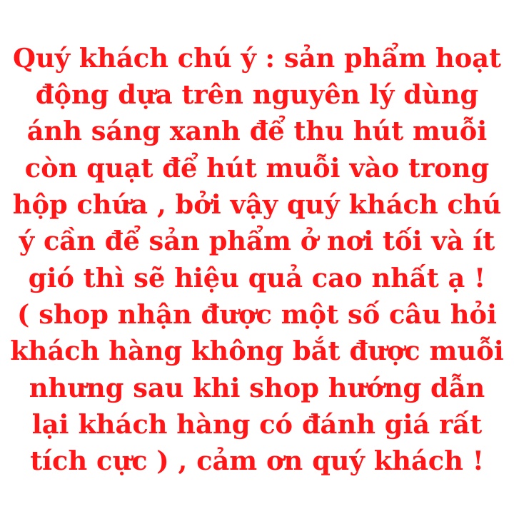 Đèn bắt muỗi sakura - Công nghệ nhật bản , bắt muỗi thông minh , bảo hành chính hãng