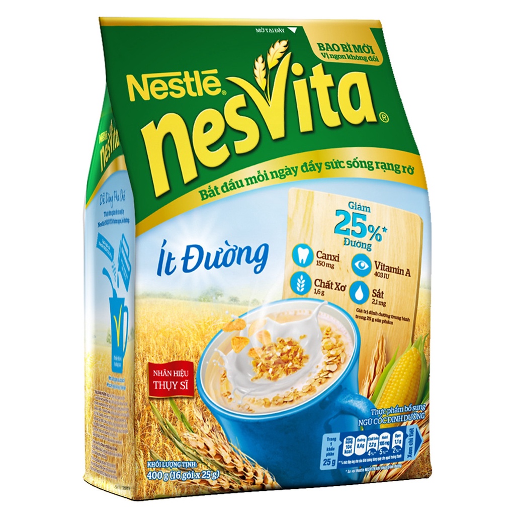 NGŨ CỐC NESTLE NESVITA BỊCH 400G