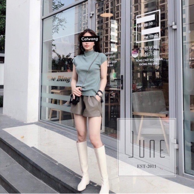 Áo Len Canh Dơi cổ 2f