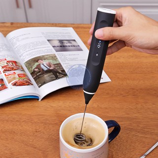 Cây Đánh Bọt Cà Phê Tự Động, Sạc USB/ Cây Đánh Bọt 2 Đầu