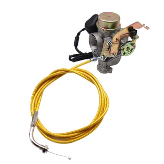 190cm throttle cable Nylon braided pipe screw adjuster guide
