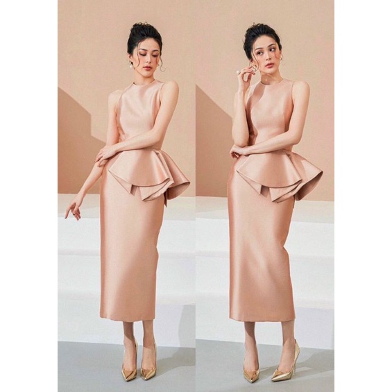ĐẦM BODY DỰ TIỆC PEPLUM PHÁ CÁCH SIÊU XINH ẢNH THẬT SP 100%