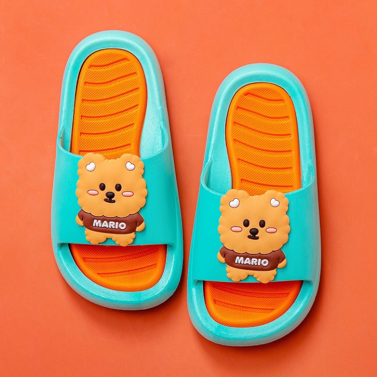 Cho Bé Dép Lê Cho Bé Trai Bé Gái, Dép lê quai ngang Humburger ngộ nghĩnh đáng yêu mềm, chống trơn trượt cho bé BẾ BẾ