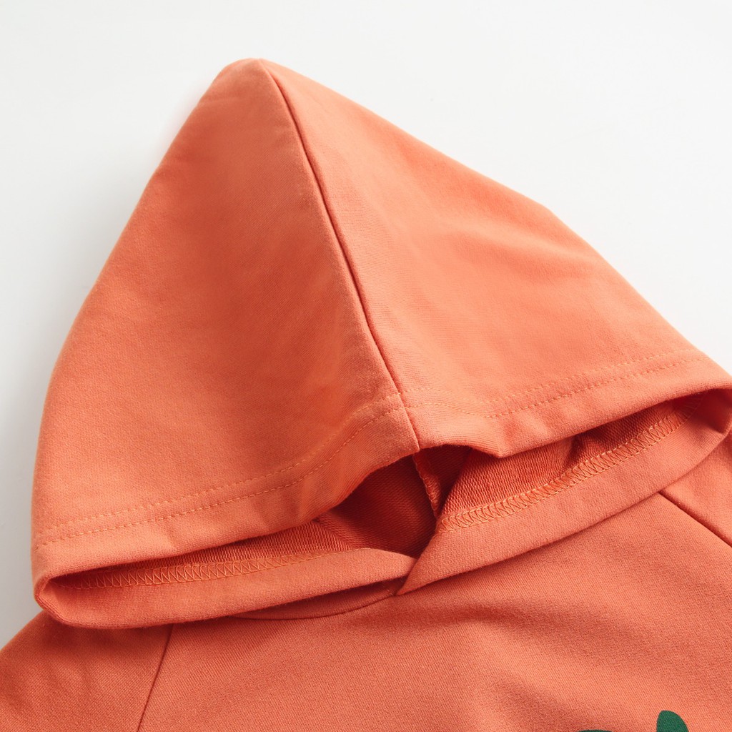 Sanlutoz Bộ Áo Liền Quần Tay Dài Chất Cotton Hoạ Tiết Hoạt Hình Đáng Yêu Cho Bé