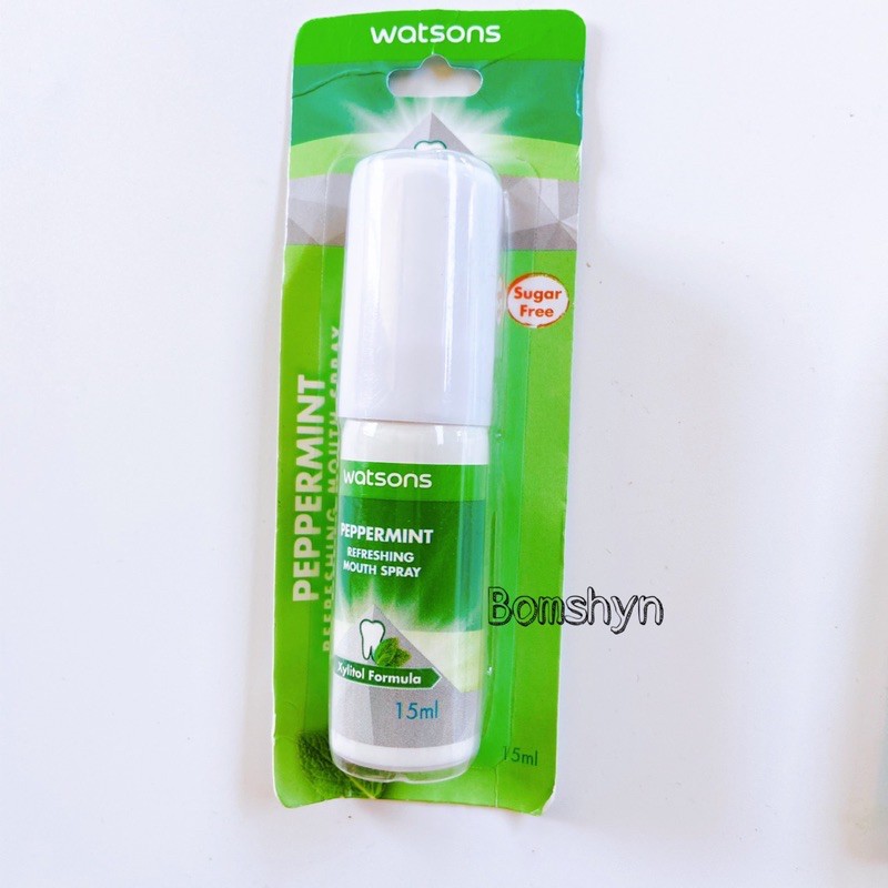 Xịt thơm miệng chống hôi miệng watson Thái lan