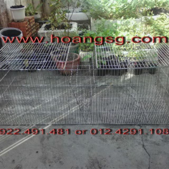 Lồng Thỏ chữV  1m2 giá 250k.