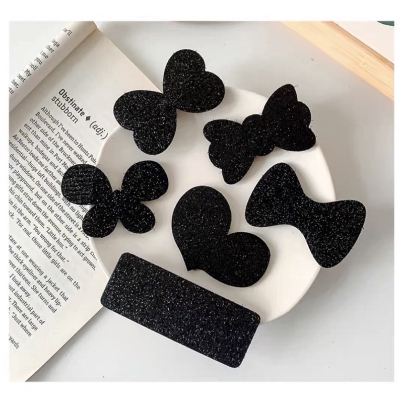 Set 2 Miếng Cố Định Tóc Mái Bling Bling