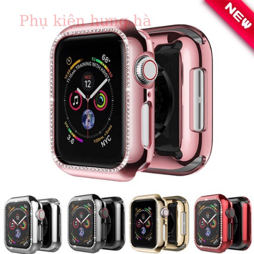 ốp đính đá apple watch Ốp viền mặt Apple watch cực đẹp ..