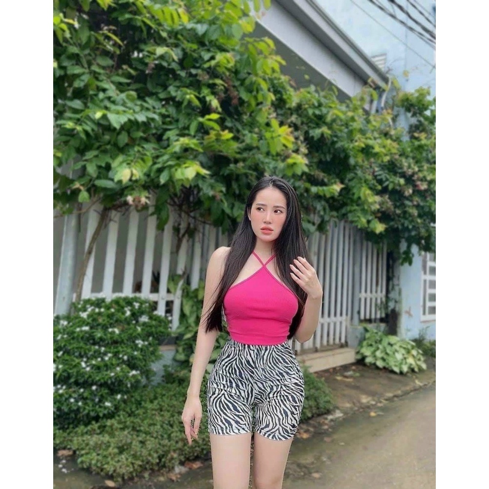 Áo yếm đan lưng chất thun tăm_Xưởng May Quang Anh
