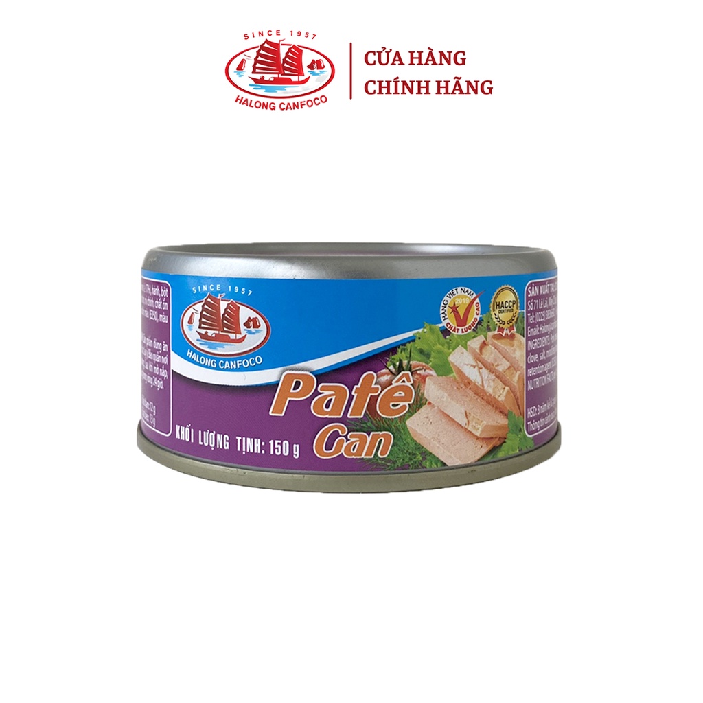 Combo 3 Hộp pate gan 150g - Đồ hộp Hạ Long