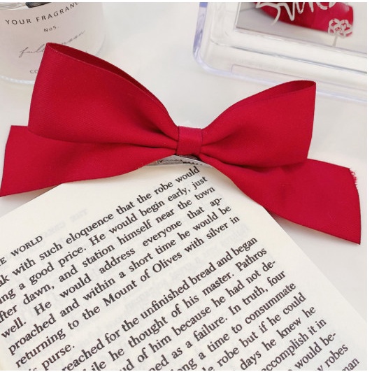 Kẹp tóc đính nơ lớn nhiều mẫu thanh lịch đáng yêu