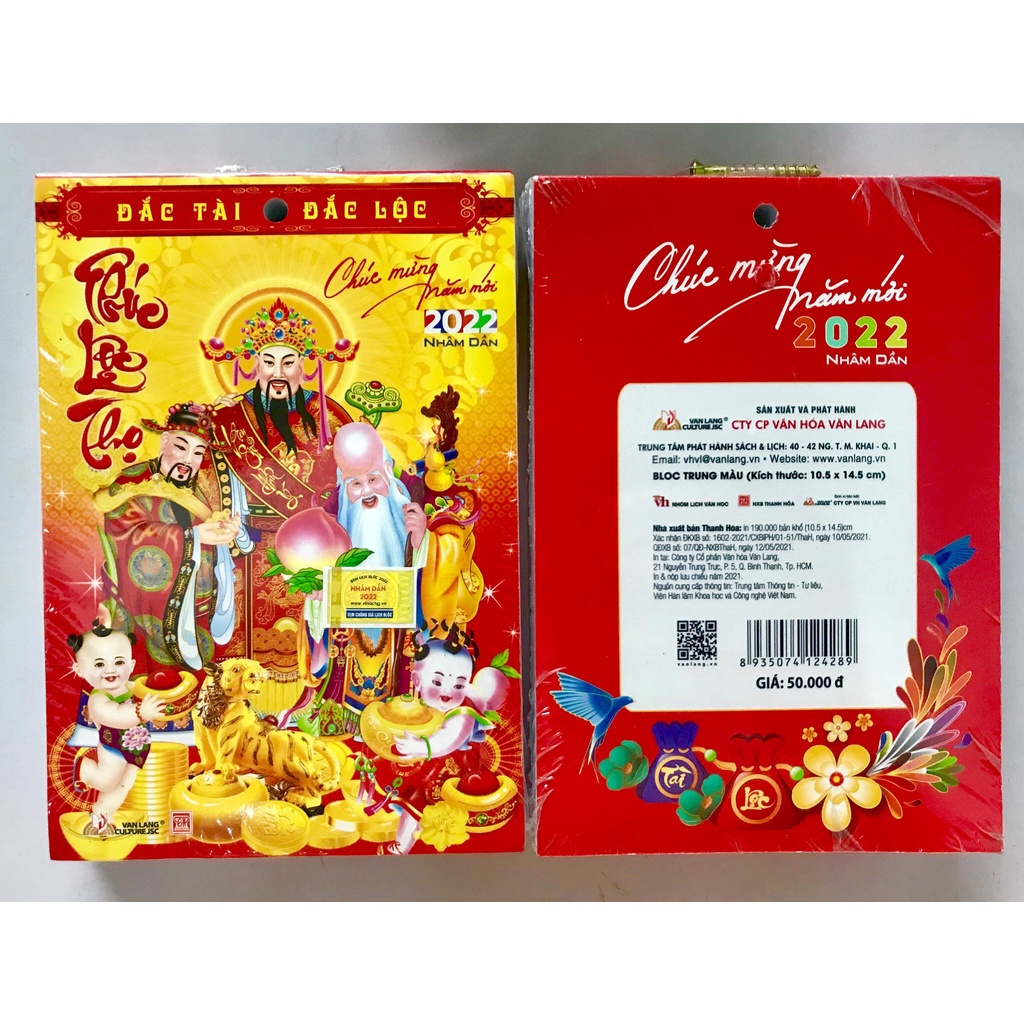 LỊCH BLOC 2024 CÁC KÍCH THƯỚC 13x18CM, 14.5x20.5CM CỰC ĐẸP MẪU MỚI NHẤT TÉT GIÁP THÌN - SÁCH VPP QUỐC HUY.