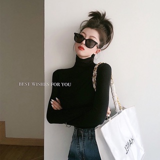 Áo len nữ cổ lọ 3 màu