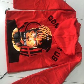 Hoodie đỏ hình ( ảnh thật )