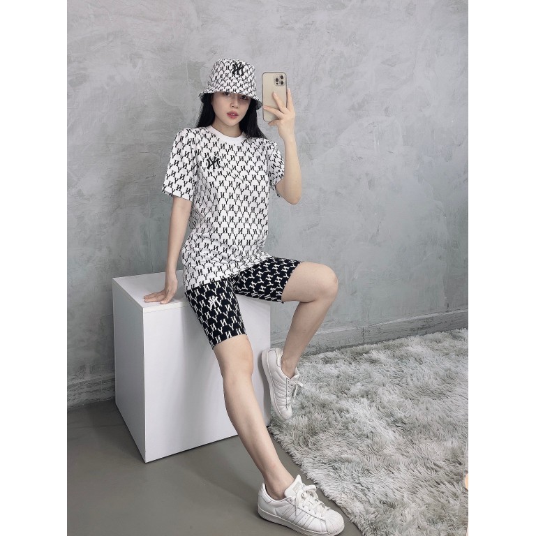 (HÀNG XUẤT XỊN) Mũ bucket trắng N13 MONOGRAM BUCKET HAT WHITE/BLACK Made in Viet/nam full tem tag One size, unise