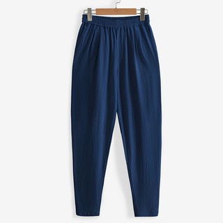 Quần Ống Côn Nam Vải Đũi (Linen) Cao Cấp R.Menswear