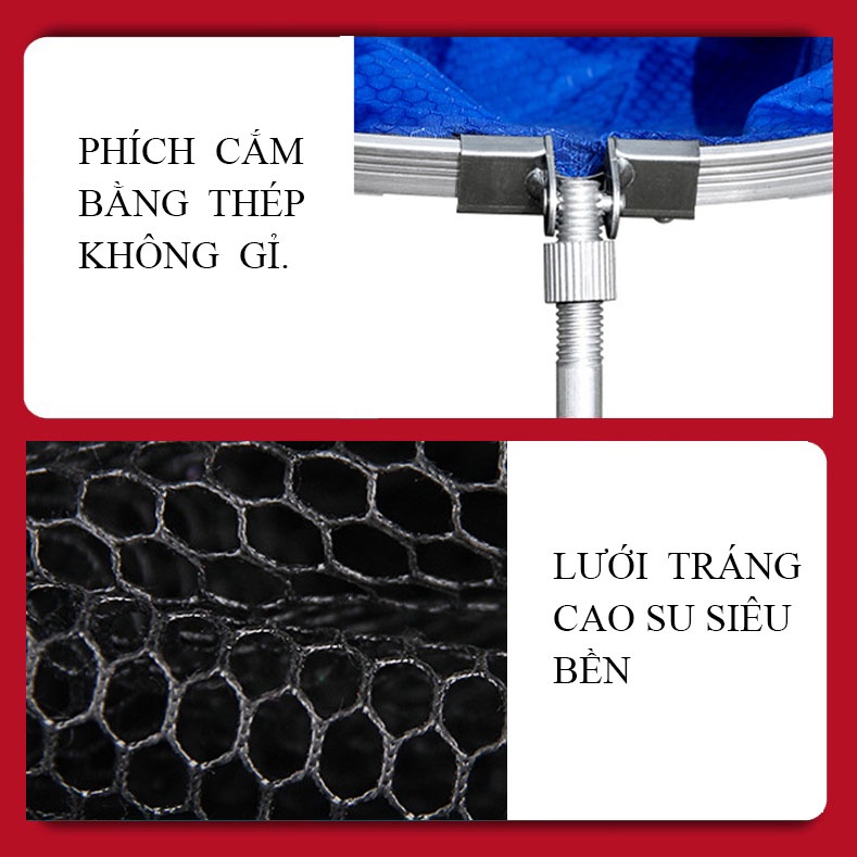 Giỏ Đựng Cá Rọng Đựng Cá khung kim loại siêu bền, túi đựng cá KK-2