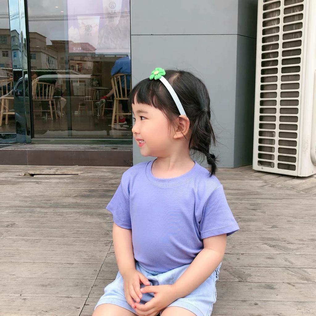 Áo Thun Ngắn Tay Thời Trang Mùa Hè Hàn Quốc Cho Bé