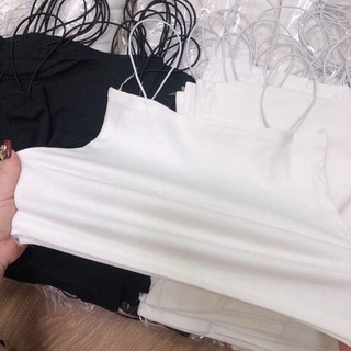 Áo Crop top nữ 2 dây siêu đẹp
