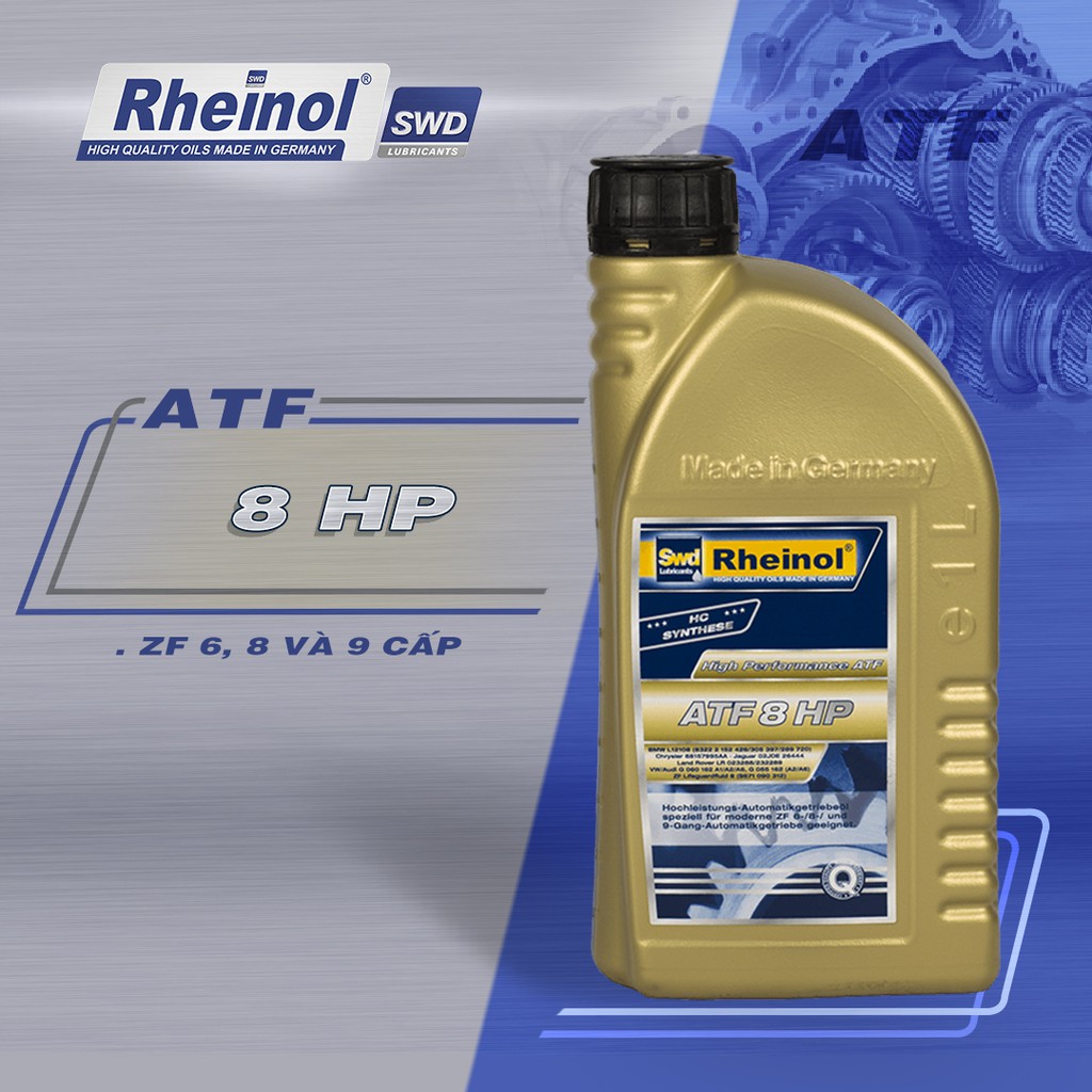 Dầu hộp số tự động Rheinol ATF 8 HP - Hàng nhập khẩu cao cấp Đức 1L