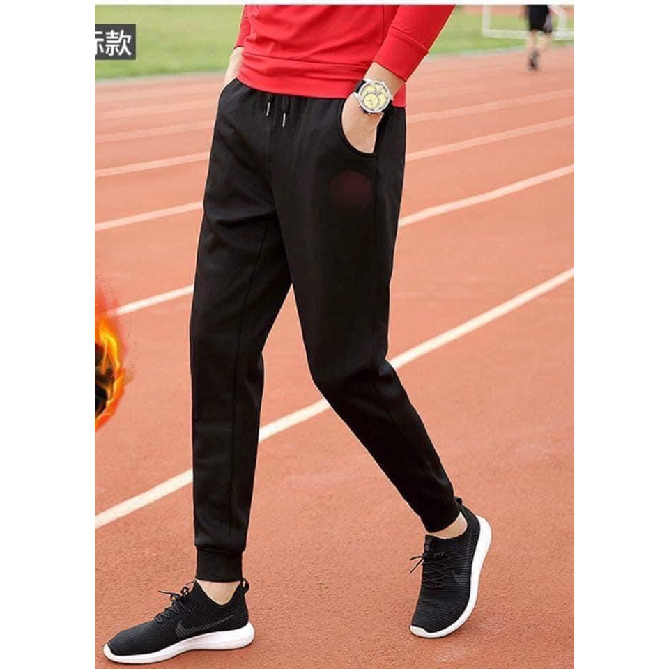 QUẦN JOGGER NỈ LÔNG CHO NAM